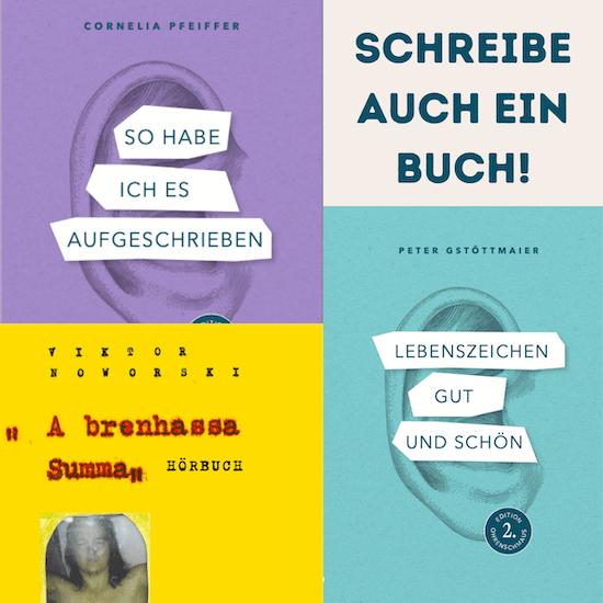 Bild zum Literatur-Stipendium mit Buch-Covern